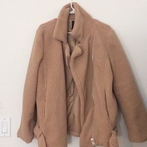 Forever 21 faux shearling coat